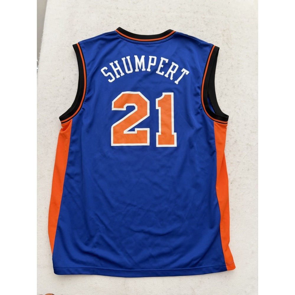 Iman Shumpert New York Knicks Rookie Jersey Men XL 2011-2012 Blue Adidas RARE